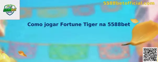 Ilustração relacionada ao tutorial sobre como jogar Fortune Tiger na 5588bet